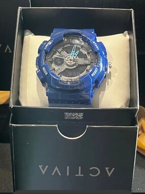 ACTIVA Blue Sport Hybrid Watch